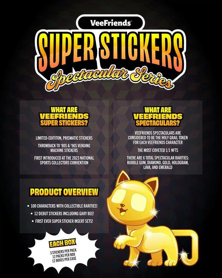 2026 VeeFriends Super Stickers Spectacular Series Hobby Box