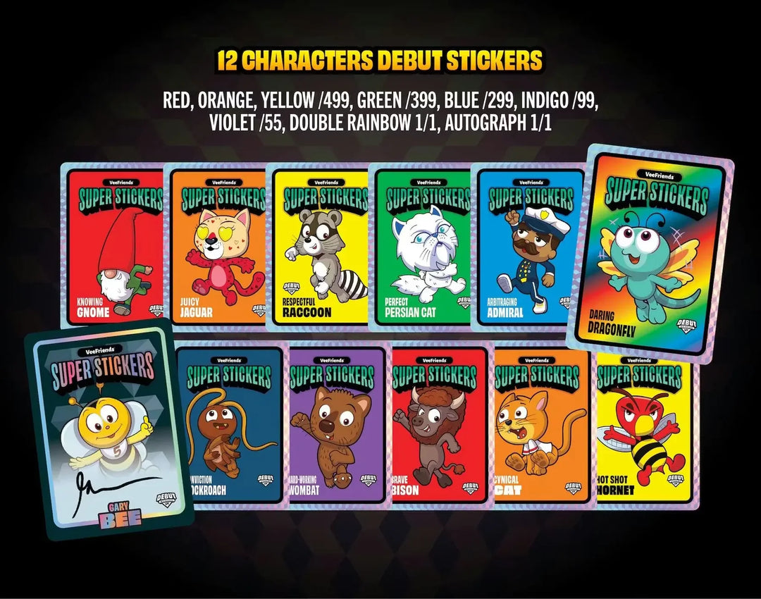 2026 VeeFriends Super Stickers Spectacular Series Hobby Box