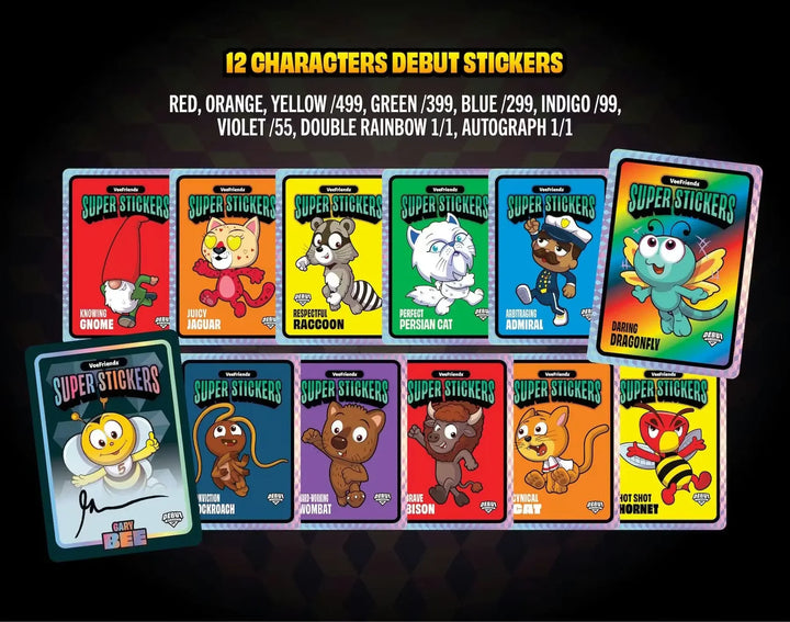 2026 VeeFriends Super Stickers Spectacular Series Hobby Box