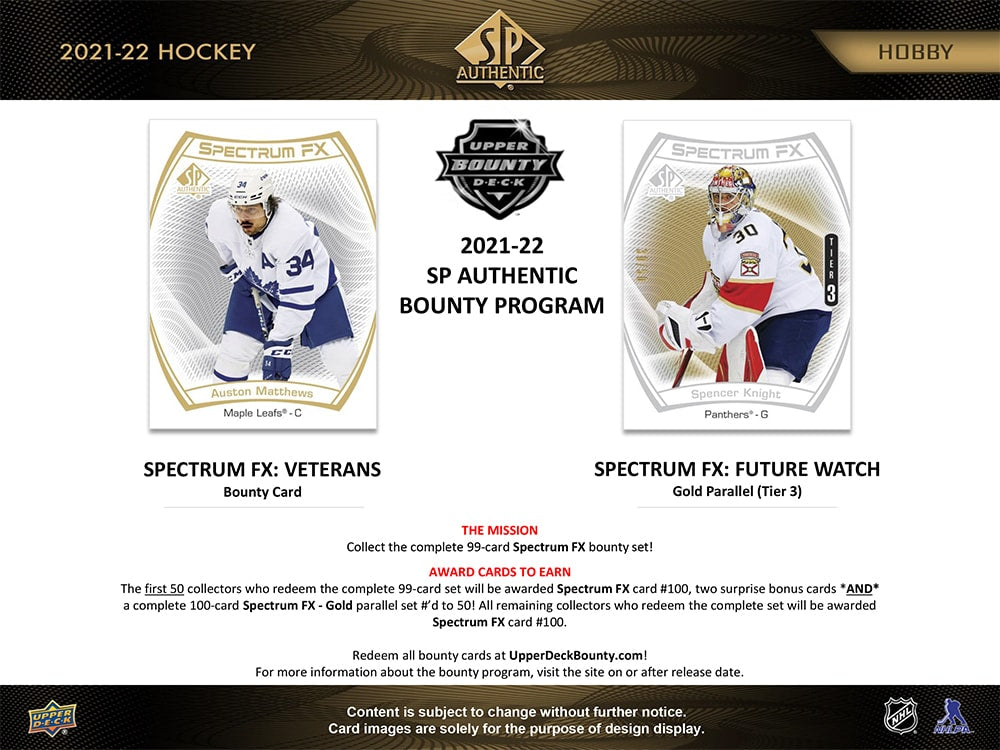 2021-22 Upper Deck SP Authentic