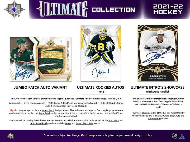 2021-22 Upper Deck Ultimate Collection
