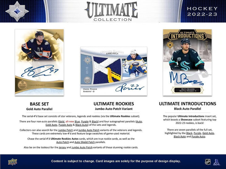 2022-23 Upper Deck Ultimate Collection