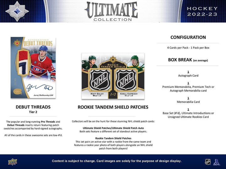 2022-23 Upper Deck Ultimate Collection