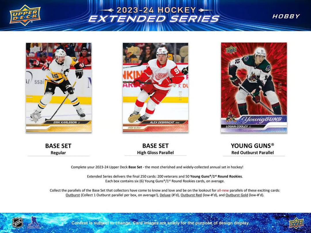 2023-2024 Upper Deck Extended Series Hockey