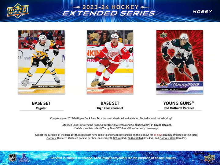 2023-2024 Upper Deck Extended Series Hockey
