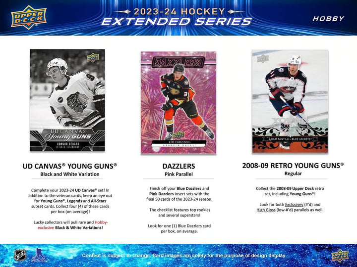 2023-2024 Upper Deck Extended Series Hockey