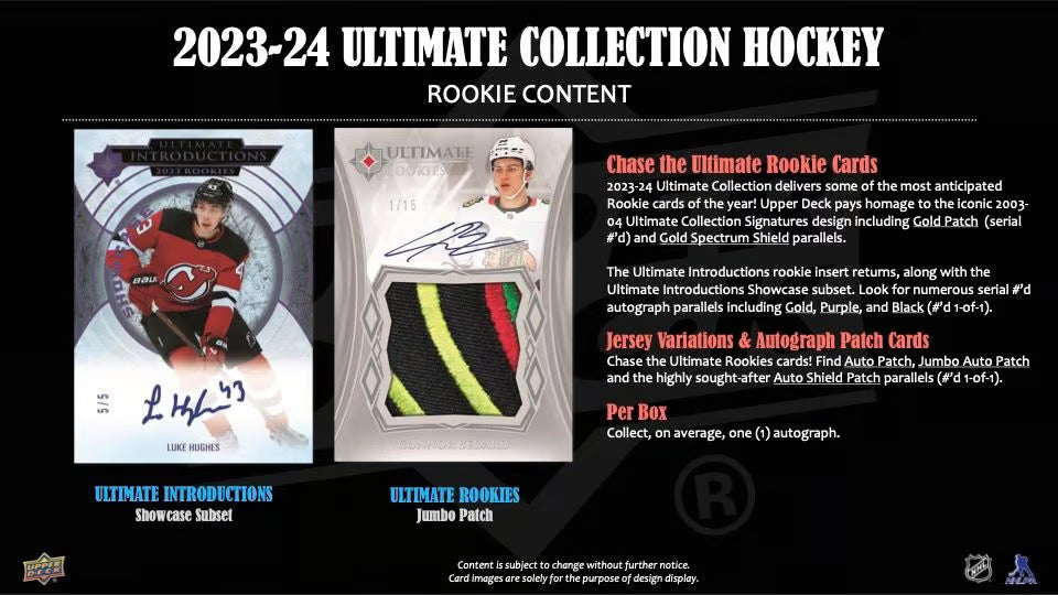 2023-24 Upper Deck Ultimate Collection