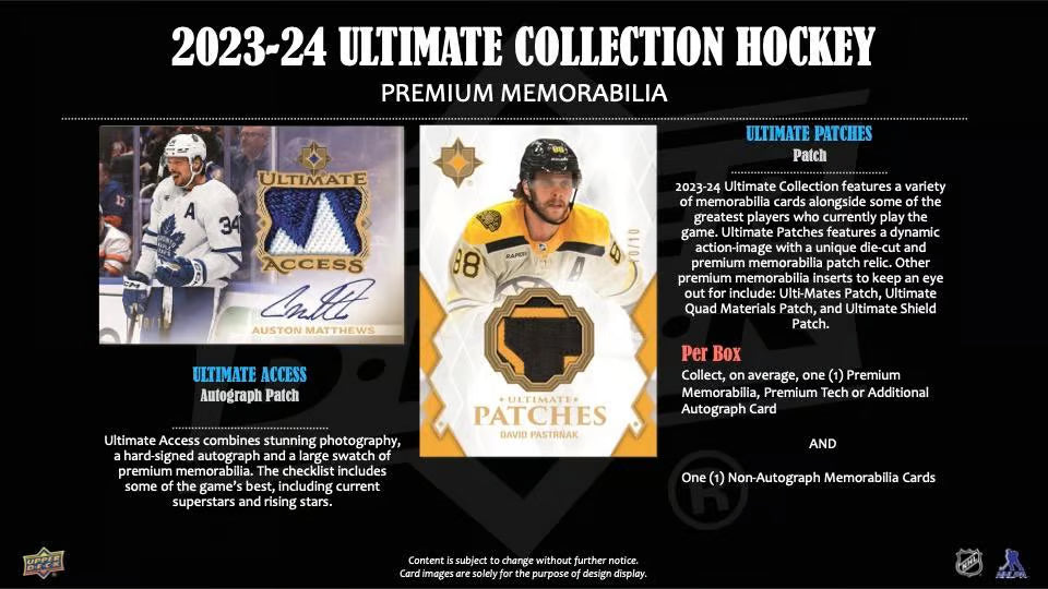 2023-24 Upper Deck Ultimate Collection