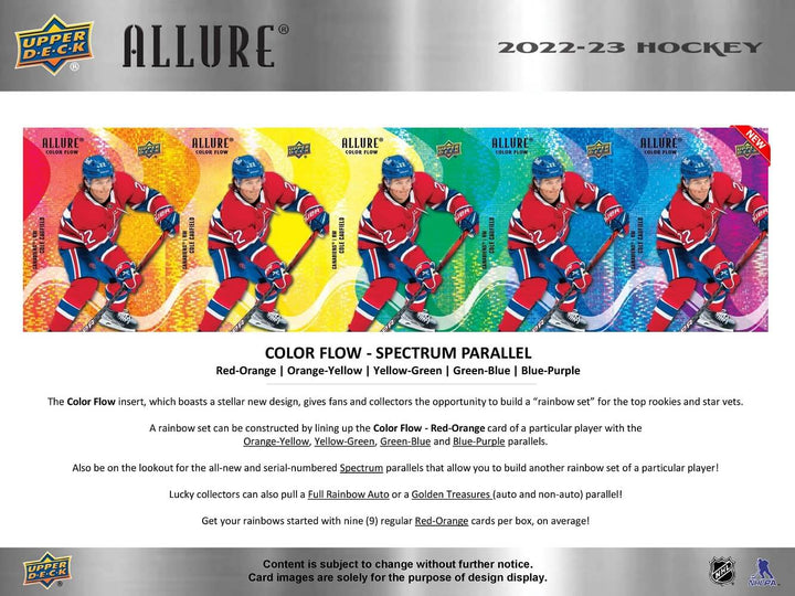 2022-23 Upper Deck Allure Hobby Box Pack