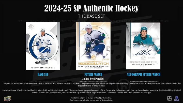 2024-25 Upper Deck Sp Authentic (Call For Pricing)