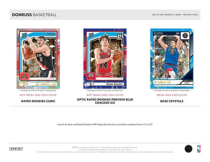 2024-25 Panini Donruss Basketball Mega Box
