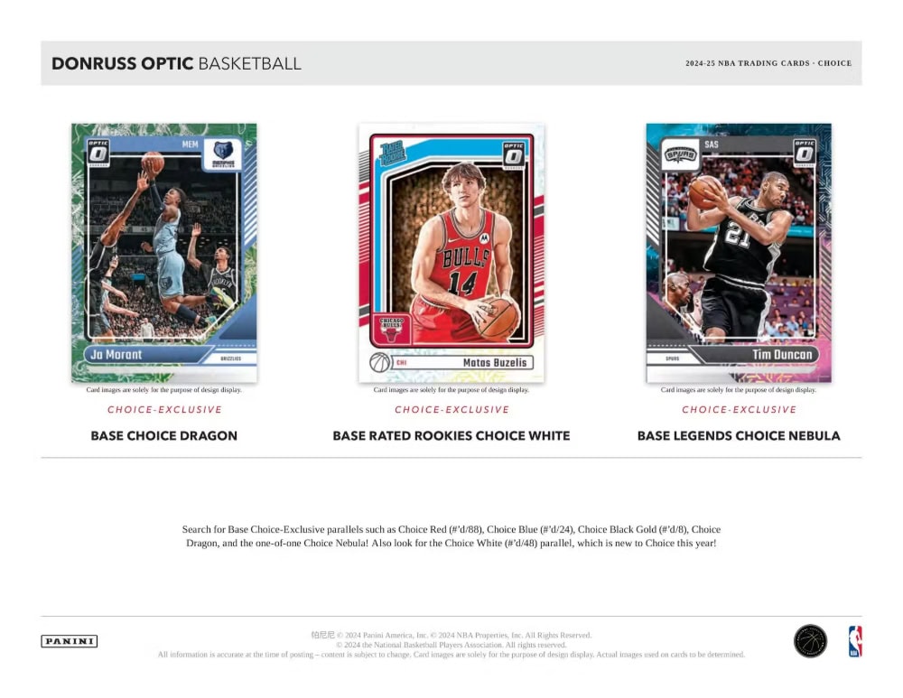 2024-25 Donruss Optic Basketball Hobby Box