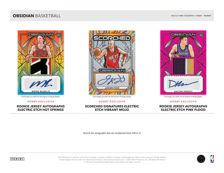 2024-25 Panini Obsidian Hobby Box