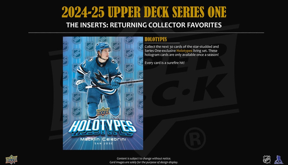 2025-26 Upper Deck Series 1 Hobby Box (Call For Pricing)