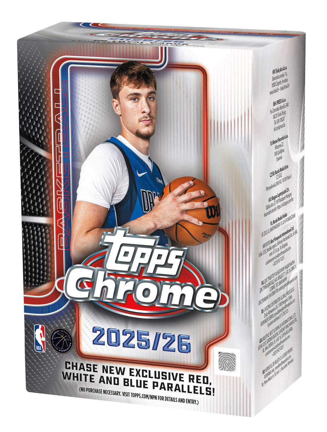 2025-26 Topps Chrome Basketball Value Box