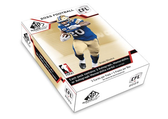 2025 Upper Deck SP Game Used Football Hobby Box