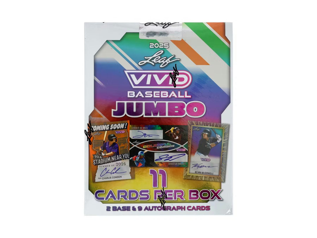 2025 Leaf Vivid Baseball JUMBO