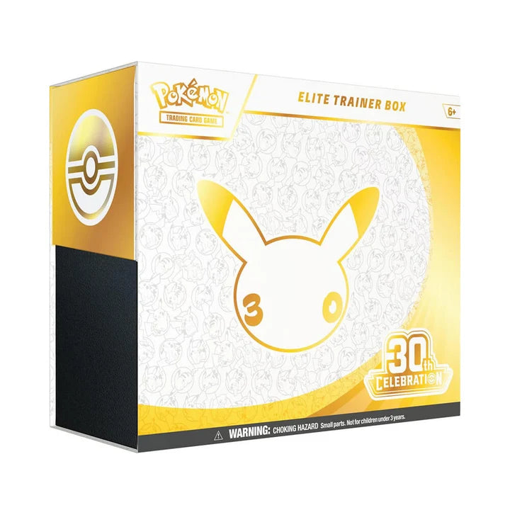Pokémon 30th Anniversary Elite Trainer Box Pre Order Limit 1 Per Customer