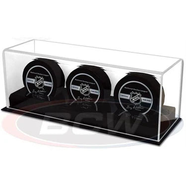 BCW Acrylic Triple Puck Display