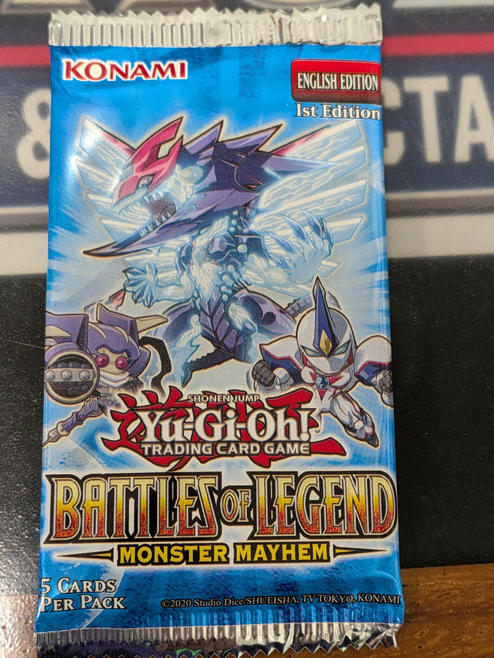 Yu-Gi-Oh -  Battles of Legend Monster Mayhem Booster Pack