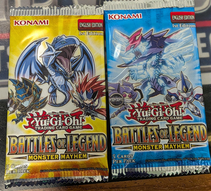 Yu-Gi-Oh -  Battles of Legend Monster Mayhem Booster Pack