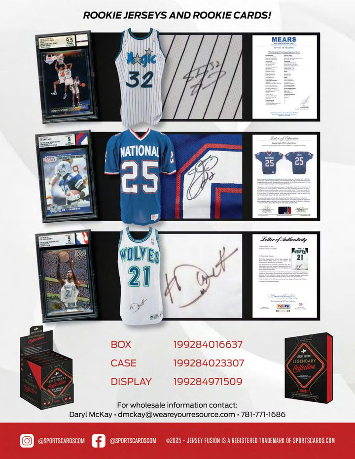 Beckett - Jersey Fusion Legendary Collection