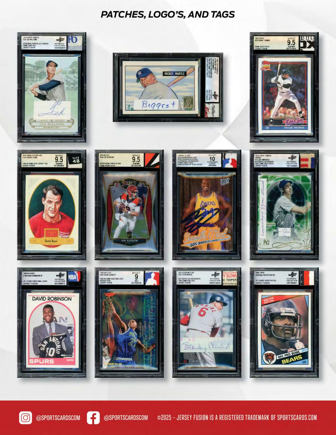 Beckett - Jersey Fusion Legendary Collection