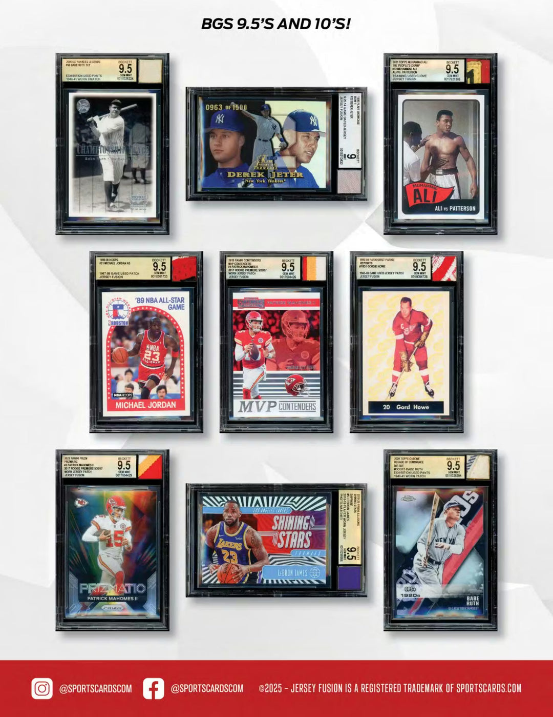 Beckett - Jersey Fusion Legendary Collection