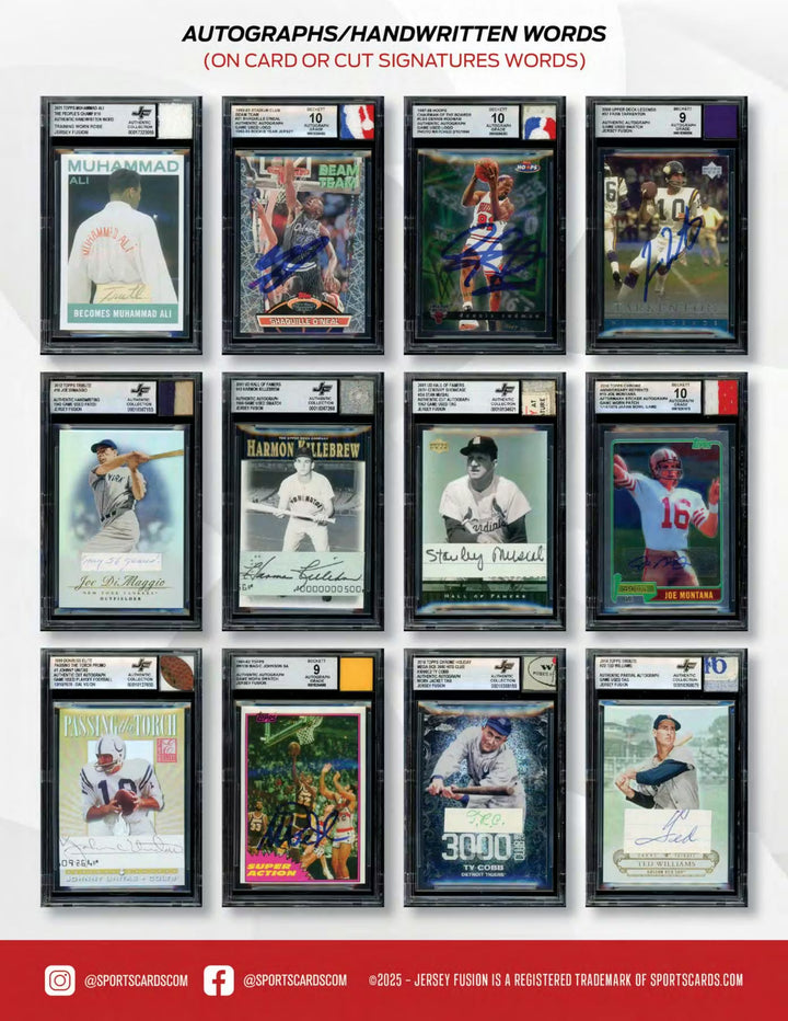 Beckett - Jersey Fusion Legendary Collection