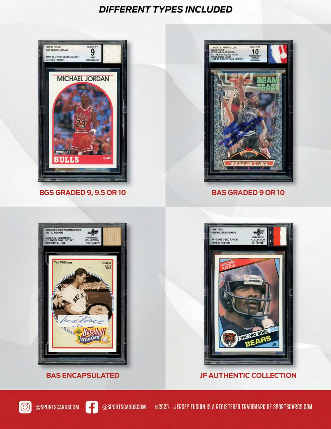 Beckett - Jersey Fusion Legendary Collection