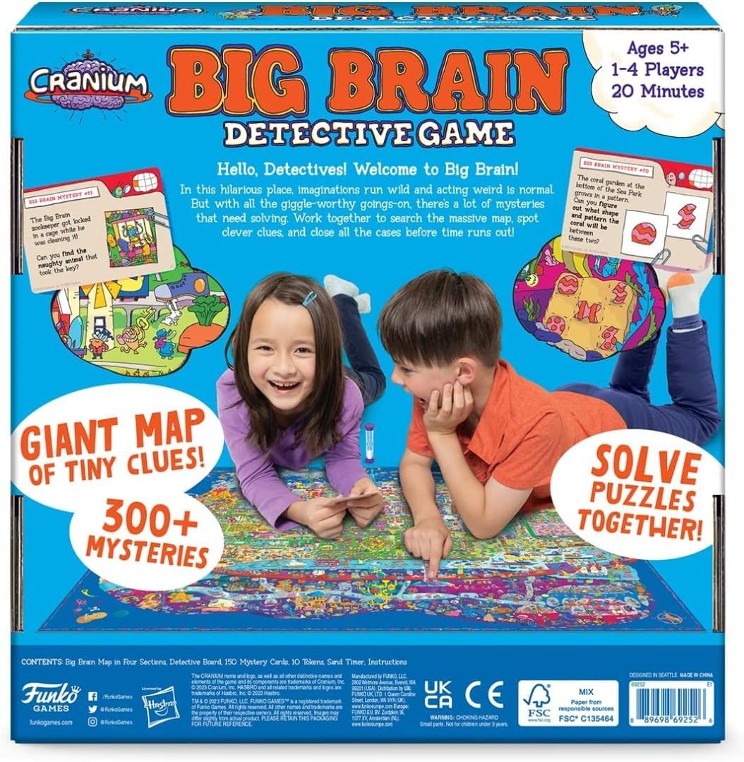 Cranium: Big Brain Detective Game