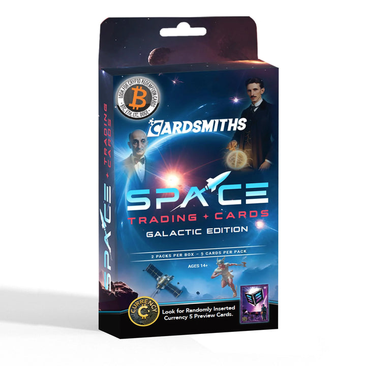 Cardsmiths SPACE Trading Cards - Galactic Edition Collector Box (Hanger)