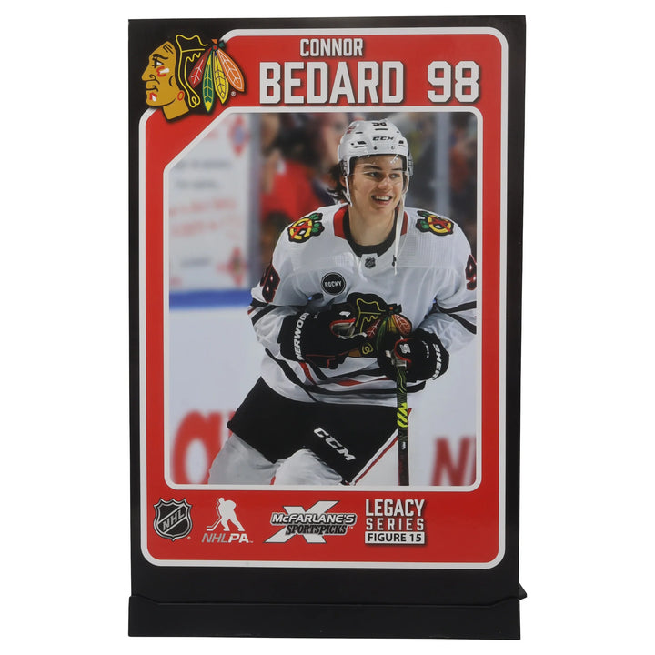 Connor Bedard Chicago Blackhawks Figure Platinum Edition