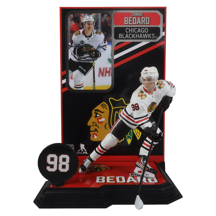 Connor Bedard Chicago Blackhawks Figure Platinum Edition