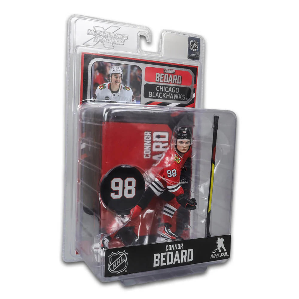 7" NHL Figure - Connor Bedard Chicago Blackhawks (McFarlane)