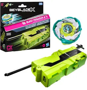 Beyblade X Clip N Rip Launcher Set - Blast Pegasus A Tr