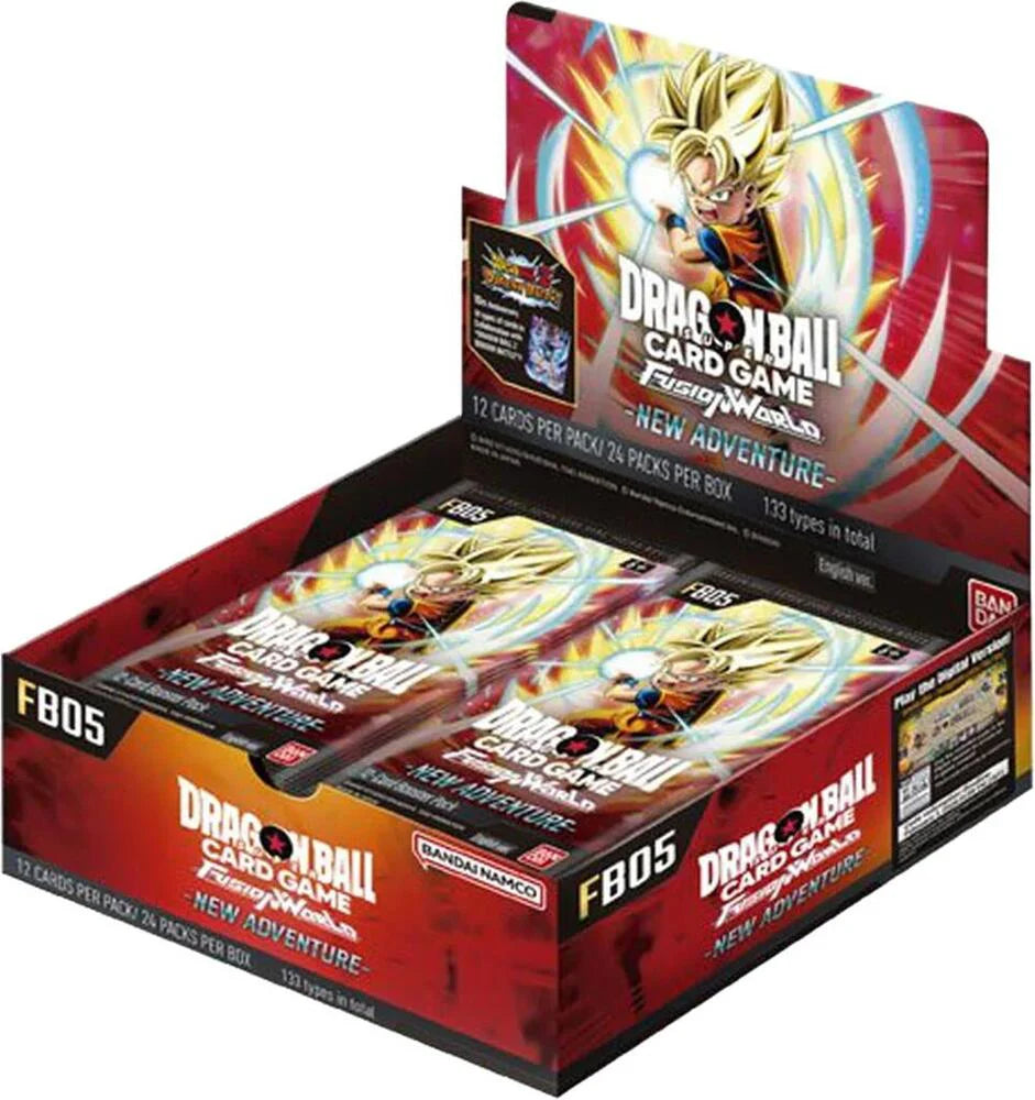 Dragon Ball Super Fusion World New Adventure Booster Box FB05 – The Vault Sports Cards and Collectables