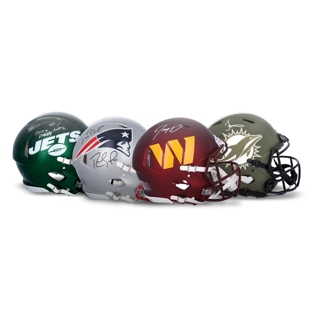 Fanatics Under Wraps Mystery Football Signed Helmet
