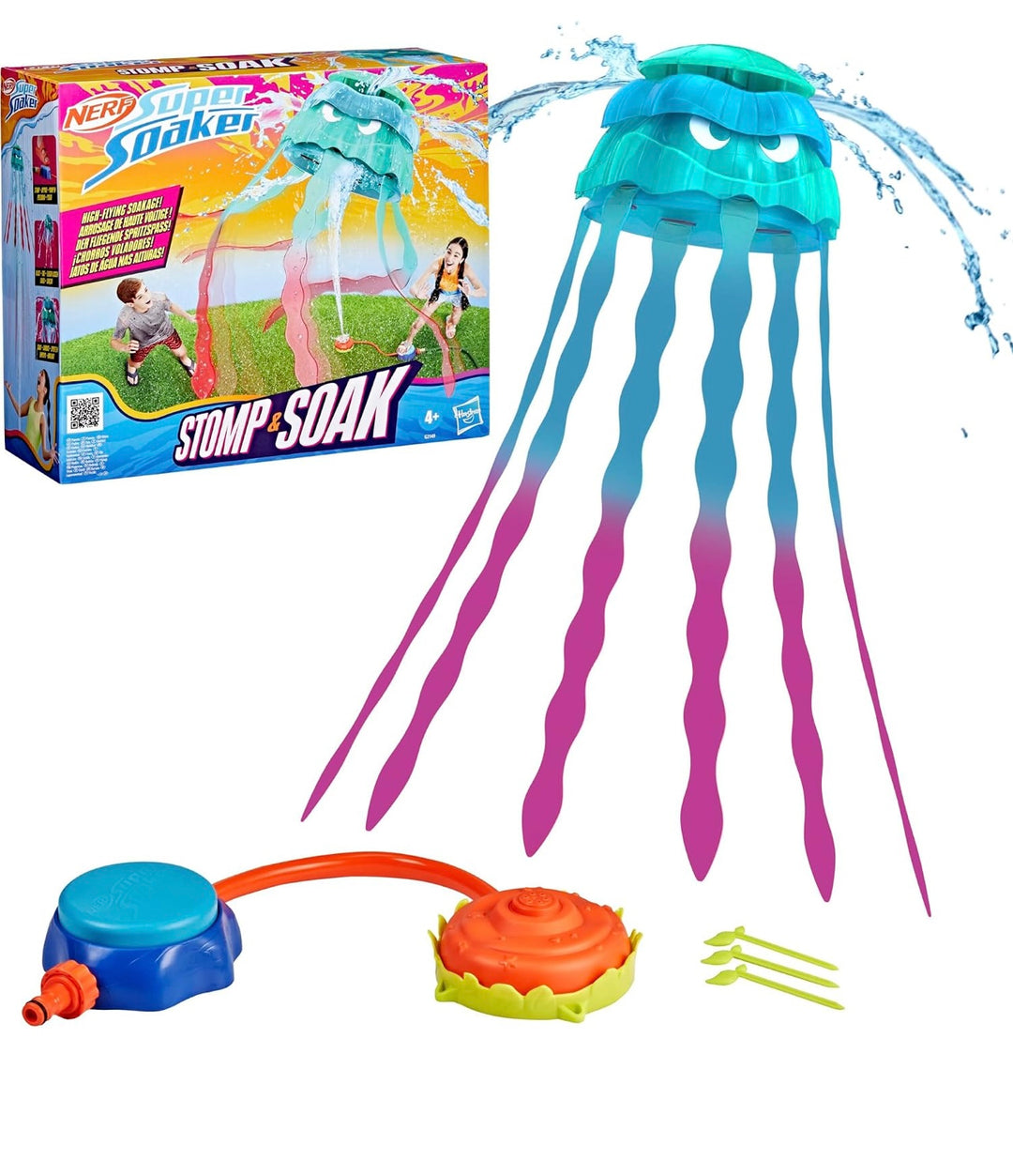 Nerf Super Soaker - Stomp & Soak Jellyfish