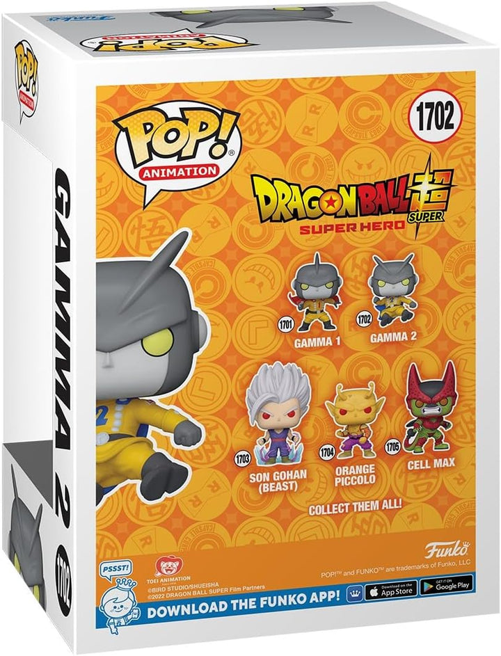 Funko Pop! Animation: Dragonball Super: Super Hero - Gamma 2 (1702)