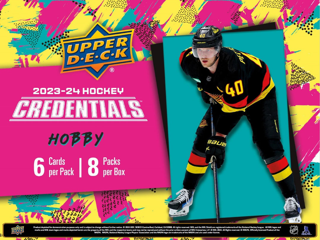 2023-24 Upper Deck Credentials Hockey
