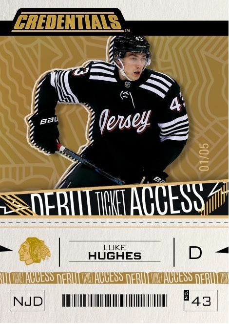 2023-24 Upper Deck Credentials Hockey