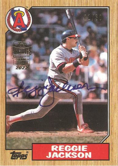2022 Topps Archives Signature Baseball Retired