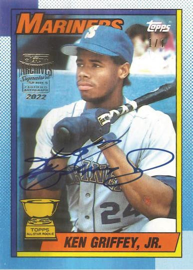 2022 Topps Archives Signature Baseball Retired