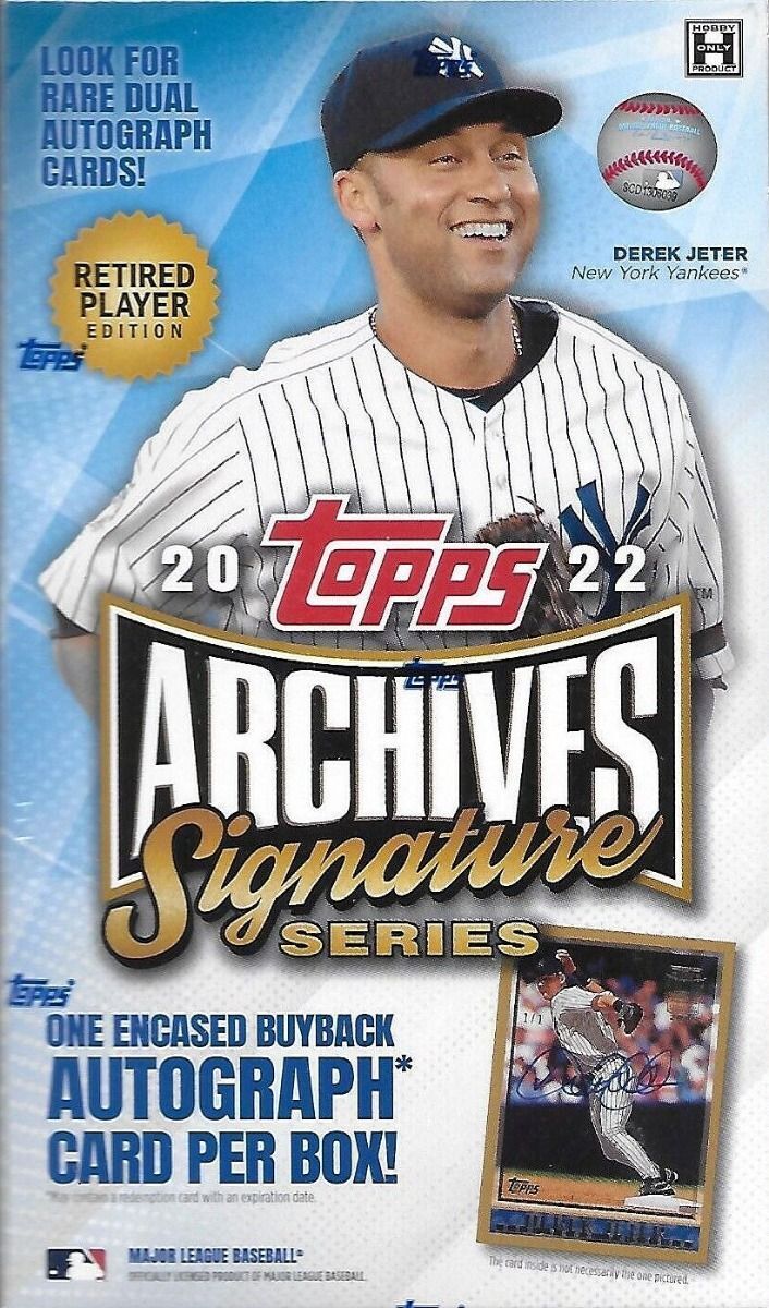2022 Topps Archives Signature Baseball Retired