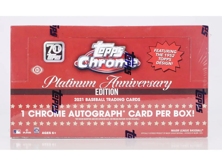 2021 Topps Platinum Anniversary Baseball Hobby