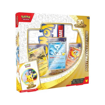 Pokémon 30TH Celebration Poster Collection Limit 1 Per Customer