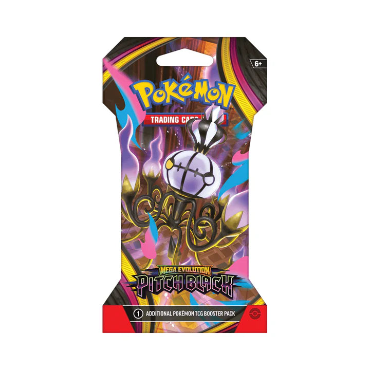 Pokemon Pitch Black Sleeved Booster Pack