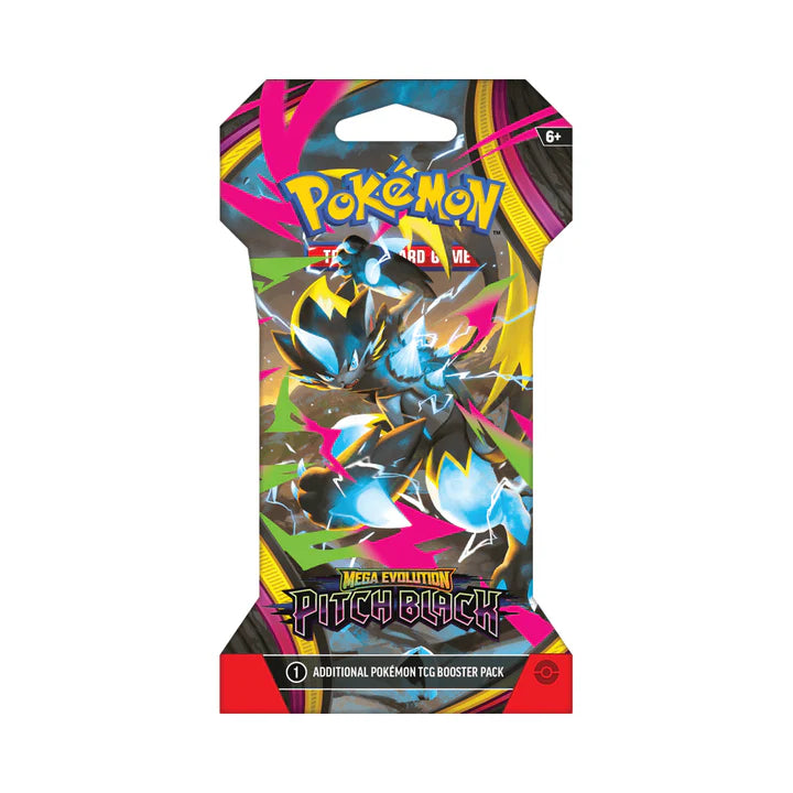 Pokemon Pitch Black Sleeved Booster Pack