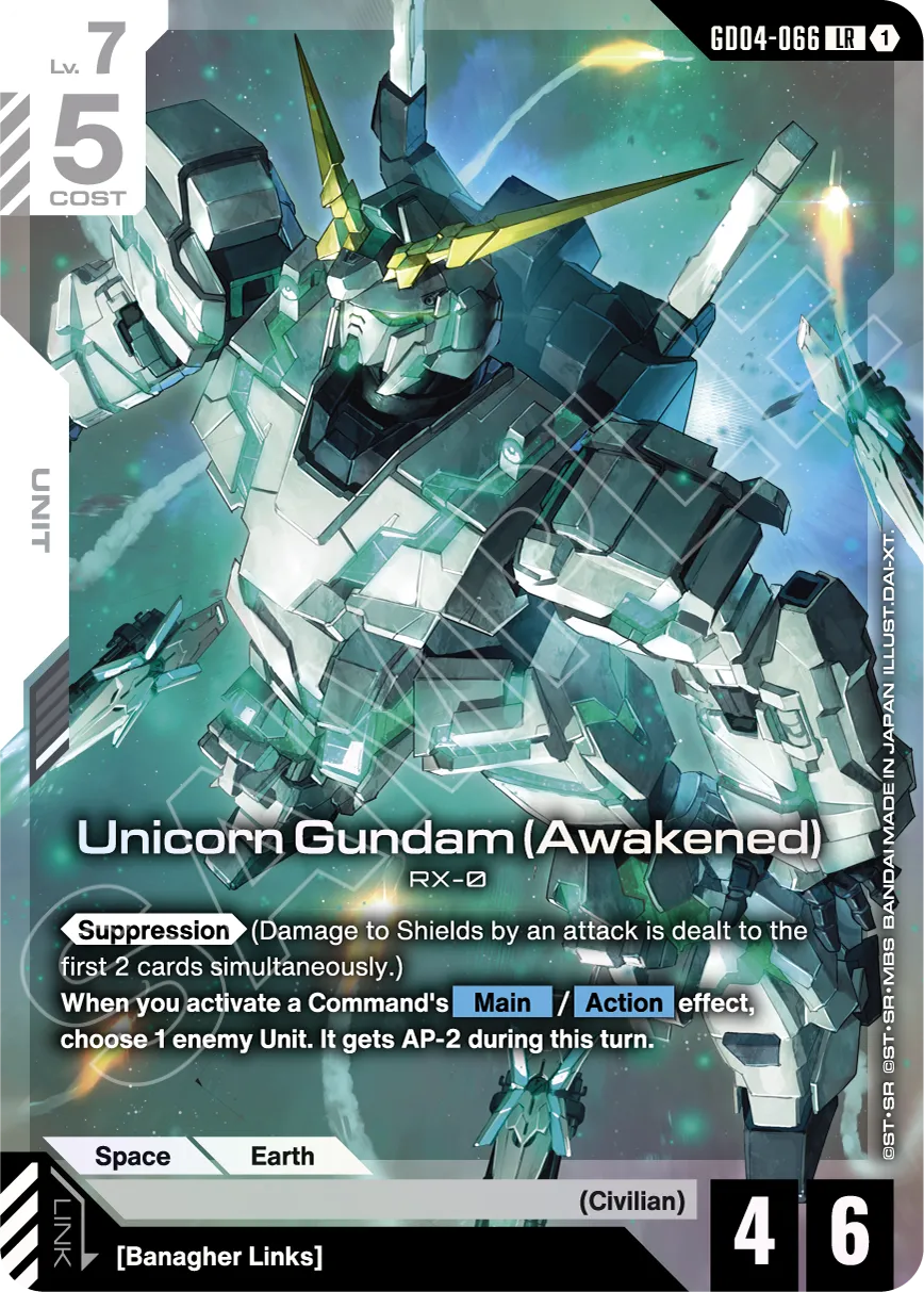 Gundam- Phantom Aria Booster Box GD-04 Pack